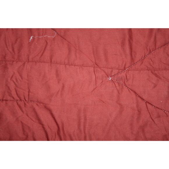 VTG 80s JCPenney Brown Floral Lace Comforter Dust Ruffle Shams 4 PC Set Queen - Picture 4 of 14